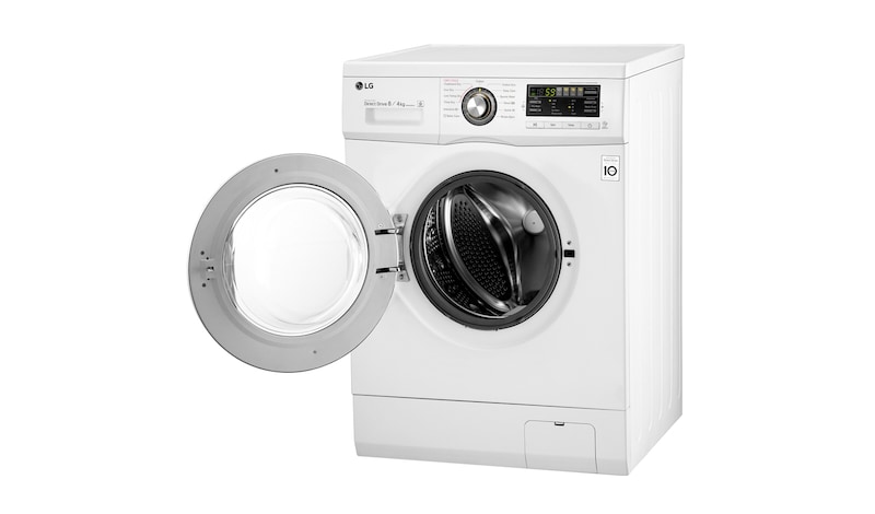 LG Waschtrockner mit 6 Motion DirectDrive™-Technologie. 8 kg Waschen / 4 kg Trocknen., F1496AD1
