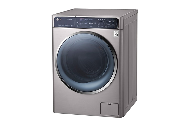 LG Waschtrockner mit ECO Hybrid System, NFC und 6 Motion DirectDrive™. 10,5 Kg Waschen / 7 kg Trocknen., F14U1JBH6NH