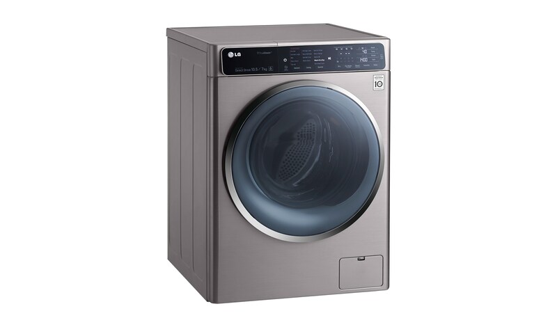LG Waschtrockner mit ECO Hybrid System, NFC und 6 Motion DirectDrive™. 10,5 Kg Waschen / 7 kg Trocknen., F14U1JBH6NH