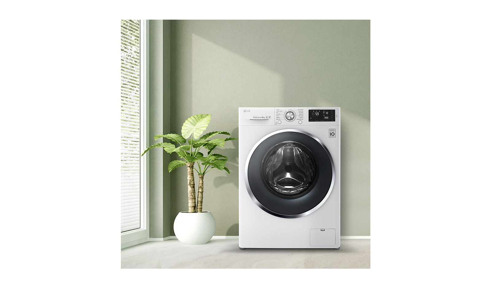 LG Waschtrockner mit ECO Hybrid System, NFC und 6 Motion DirectDrive™. 8 Kg Waschen / 5 kg Trocknen., F14U2TDH1NH