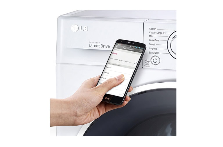LG Waschmaschine mit 6 Motion Direct Drive™, 9 kg Fassungsvermögen und TurboWash™, F14U2VDN1H