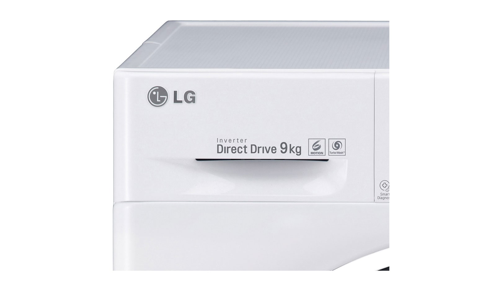 LG Waschmaschine mit 6 Motion Direct Drive™, 9 kg Fassungsvermögen und TurboWash™, F14U2VDN1H