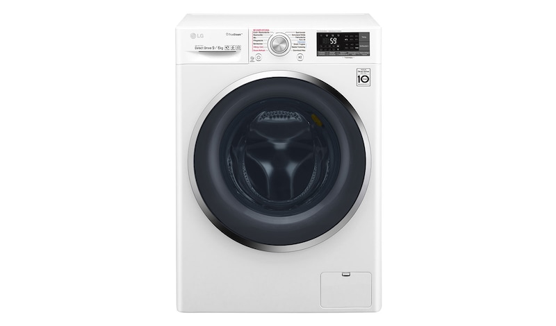 LG Waschtrockner | 9kg waschen / 6kg trocknen | 6 Motion Direct Drive™, F14WD96TH2
