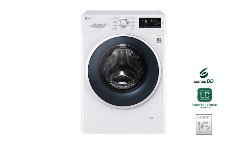 LG Waschmaschine | 9kg | 6 Motion Direct Drive™ | Tag on NFC Funktion, F14WM9EN0