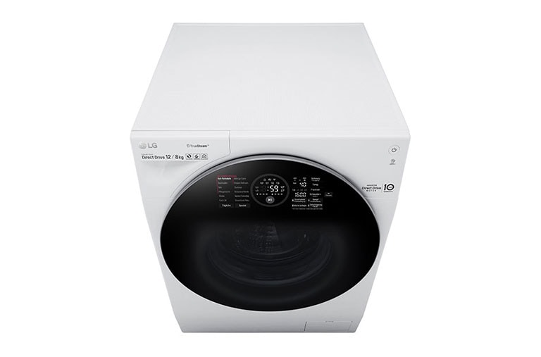 LG Waschtrockner | 12kg waschen / 8kg trocknen | kompatibel mit Mini-Waschmaschine , F16WD128GH