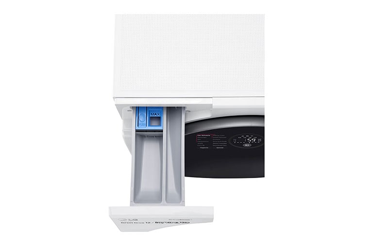 LG Waschtrockner | 12kg waschen / 8kg trocknen | kompatibel mit Mini-Waschmaschine , F16WD128GH