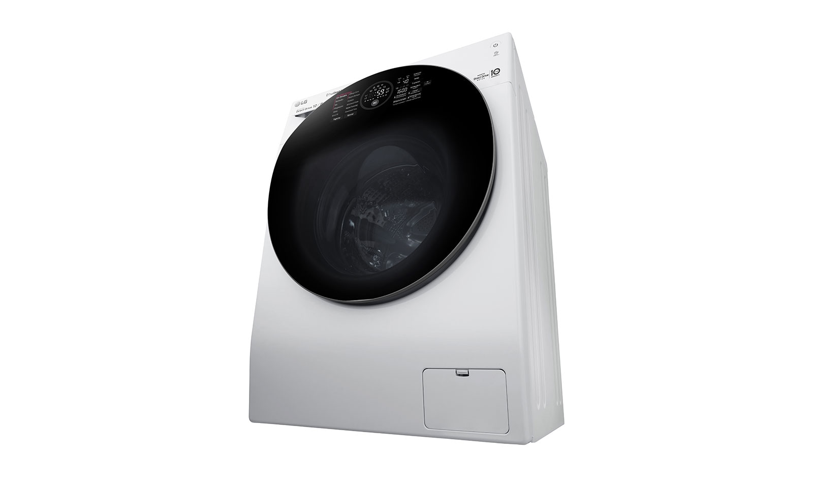 LG Waschtrockner | 12kg waschen / 8kg trocknen | kompatibel mit Mini-Waschmaschine , F16WD128GH