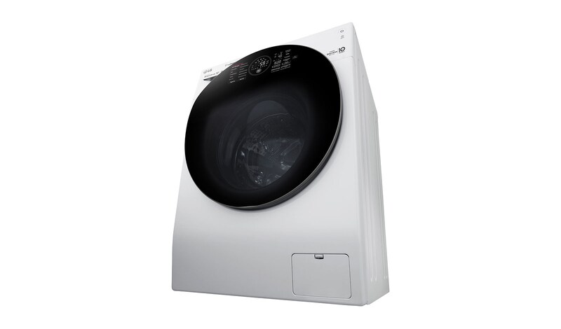 LG Waschtrockner | 12kg waschen / 8kg trocknen | kompatibel mit Mini-Waschmaschine , F16WD128GH