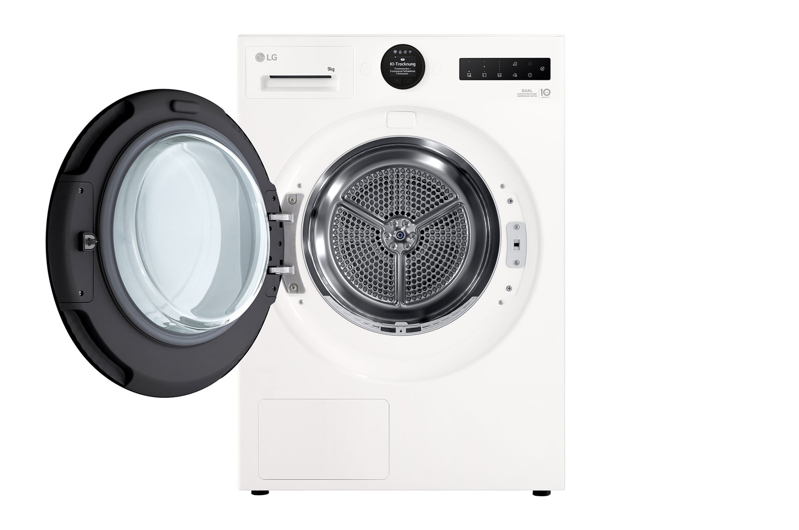 front view with door open