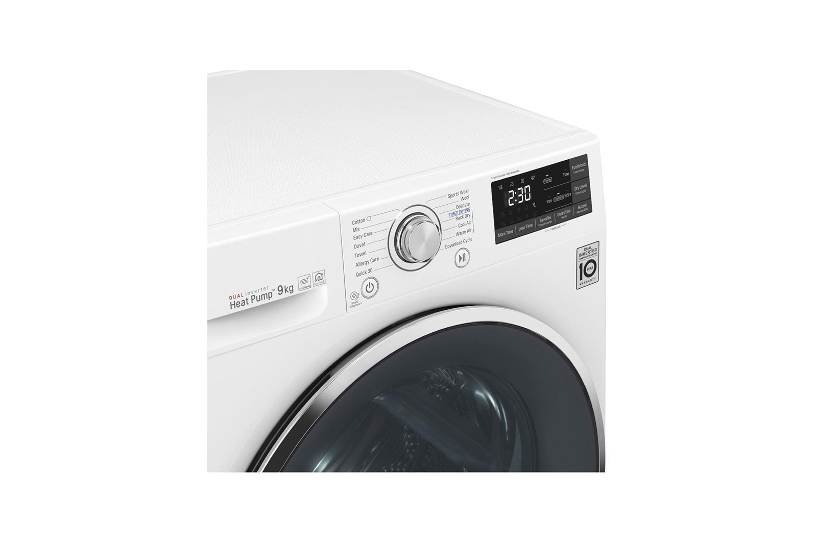 LG Trockner | 9kg | umkehrbare Türe, RT9DIH2