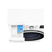 LG Waschtrockner | 8 kg Waschen/ 5kg Trocknen | AI DD™ | Steam, V4WD85S0