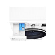 LG Waschtrockner mit AI DD™ | 8 kg Waschen | 6 kg Trocknen | 1400 U/Min | Steam | TurboWash™ | Neue Wohlfühl-Trommel | LG V4WD860B, V4WD860B