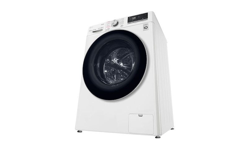 LG Waschtrockner mit AI DD™ | 8 kg Waschen | 6 kg Trocknen | 1400 U/Min | Steam | TurboWash™ | Neue Wohlfühl-Trommel | LG V4WD860B, V4WD860B