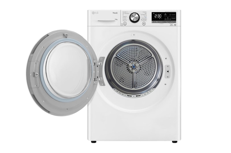 front view with door open