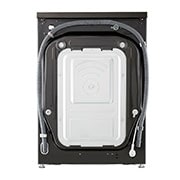 LG Waschtrockner Schwarz (D/A, 9 kg / 6 kg, 1.360 U./Min.) mit Steam & TurboWash® 360° | W4WR7096YB, W4WR7096YB