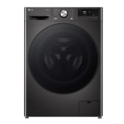 Vorderansicht von Waschtrockner Schwarz (D/A, 9 kg / 6 kg, 1.360 U./Min.) mit Steam &amp; TurboWash® 360° | W4WR7096YB W4WR7096YB