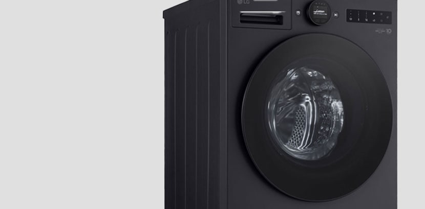 Es zeigt das Erscheinungsbild der Waschmaschine.