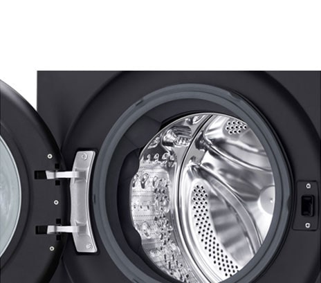 Es zeigt das Innere des Waschmaschinenbehälters im Detail.