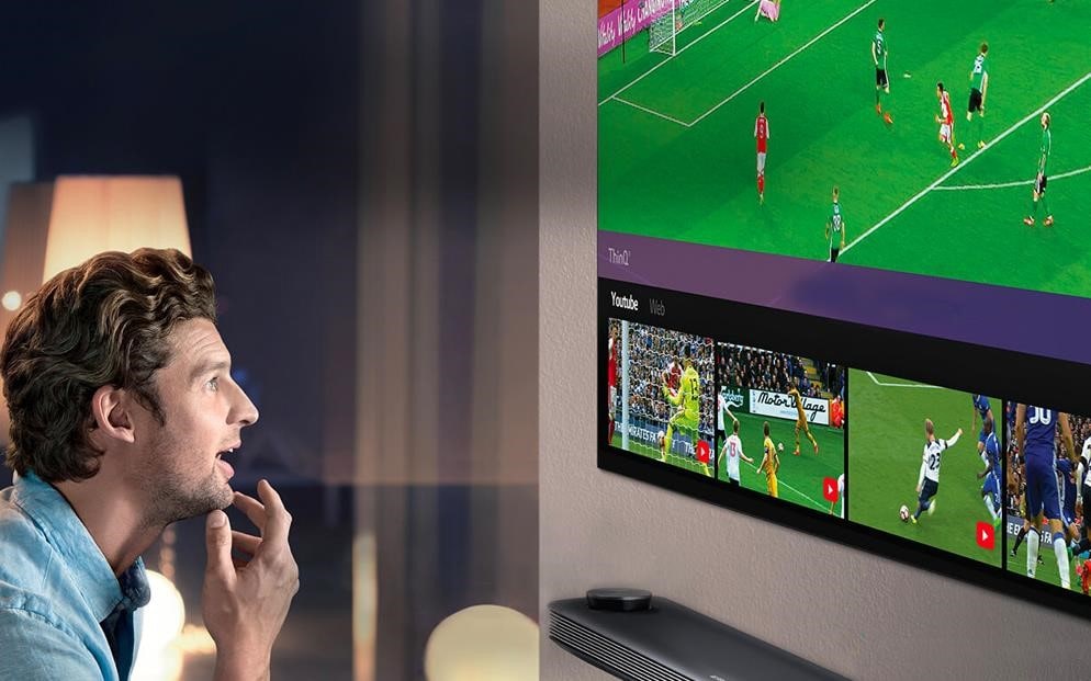 Sports app DAZN is available on your LG Smart TV, making sure you always have a front row seat for the game | More at LG MAGAZINE
