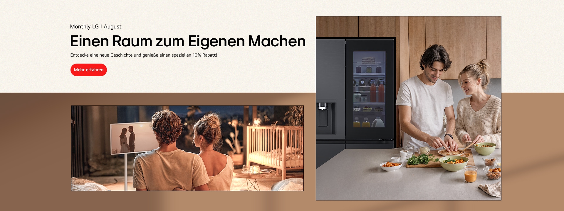 Bilder mit LG Haushaltsgeräten