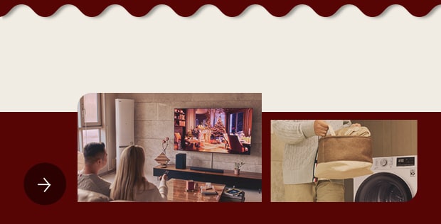 Év végi hangulat LG háztartási készülékekkel