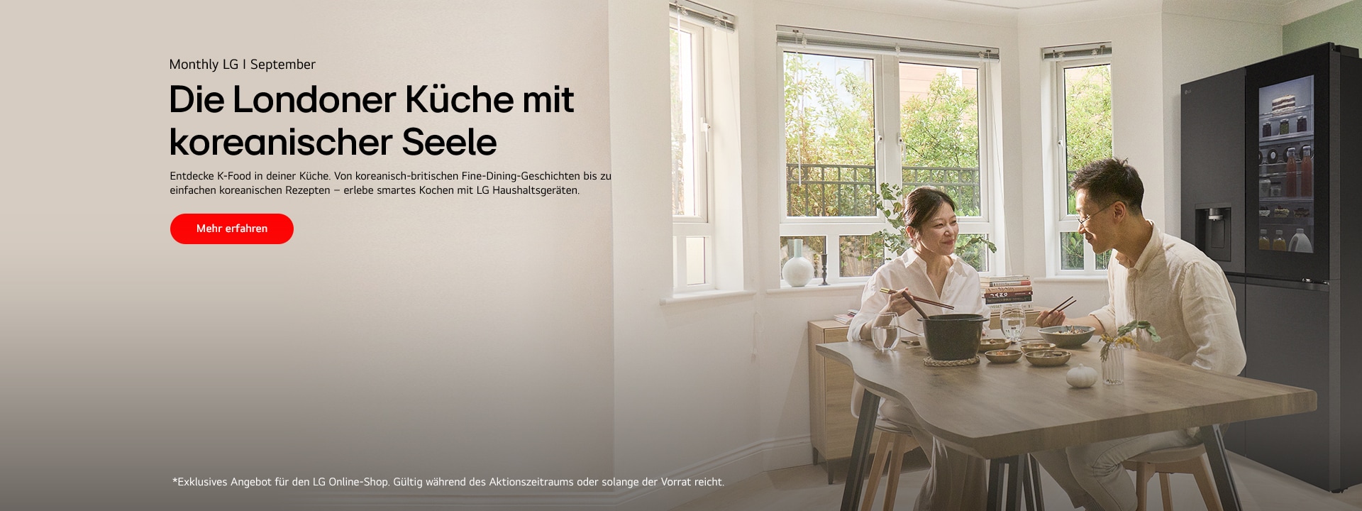 Bilder mit LG Haushaltsgeräten