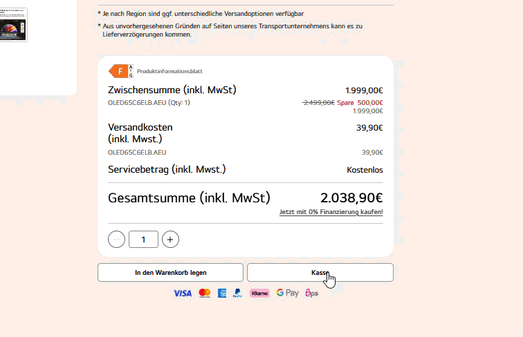 How to apply coupon- Step 2