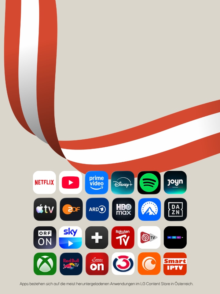 webOS für Unterhaltung
