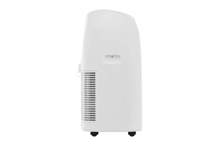 Rückansicht der tragbaren Klimaanlage LG 9.000 BTU P9NC09PSAB1