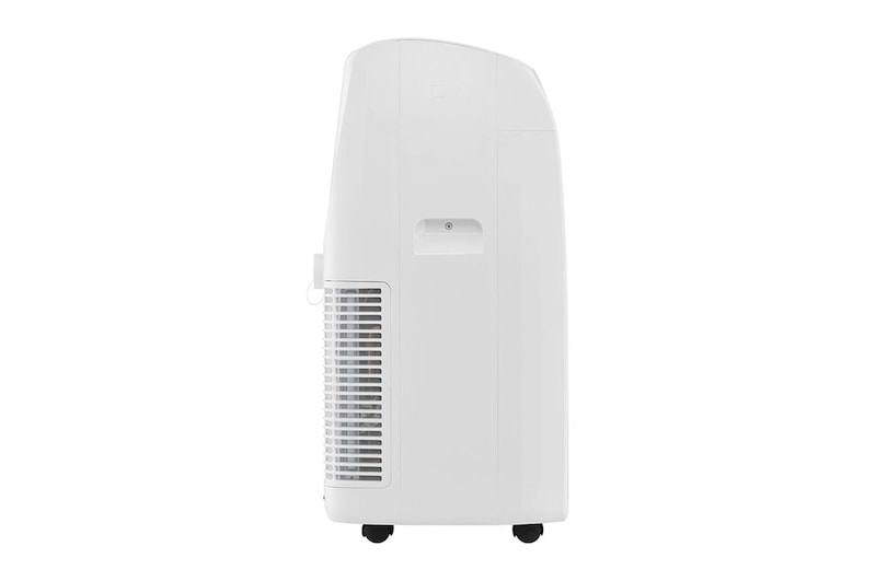 Rückansicht der tragbaren Klimaanlage LG 9.000 BTU P9NC09PSAB1
