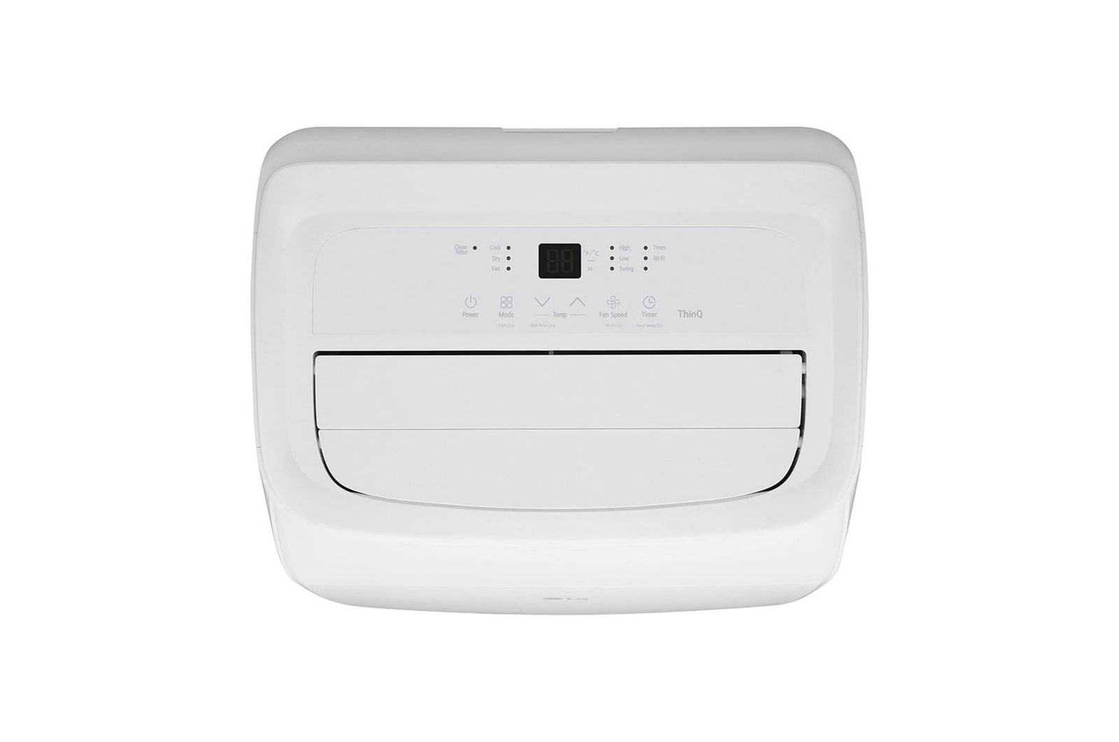 Hinterer Abluftschlauchanschluss an tragbarer Klimaanlage LG 9000 BTU P9NC09PSAB1