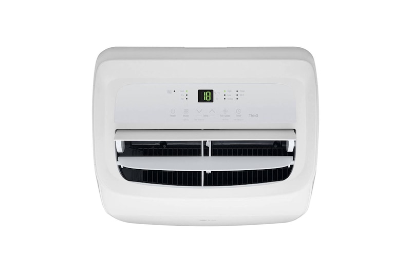 Rückwandbelüftung und Komponenten der tragbaren Klimaanlage LG 9000 BTU P9NC09PSAB1