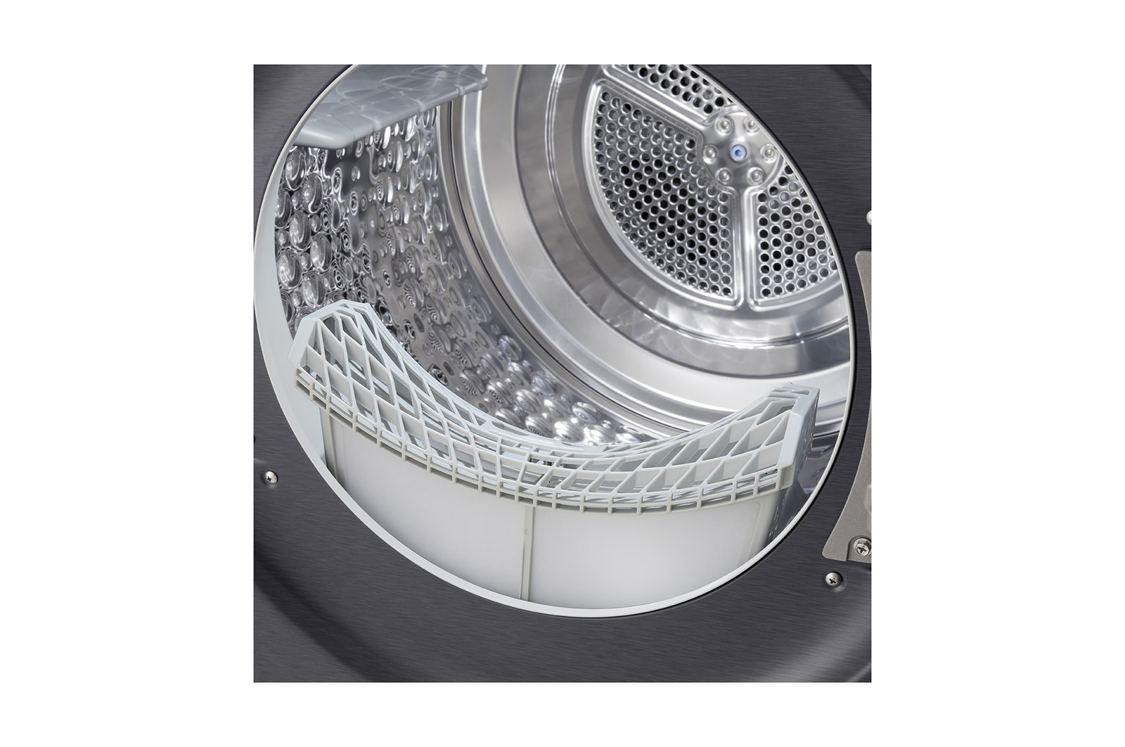 LG Trockner Schwarz (EEK B, 9 kg) mit AI Dry, Dual Inverter Wärmepumpentechnologie & selbstreinigendem Kondensator I RT90X7B, RT90X7B