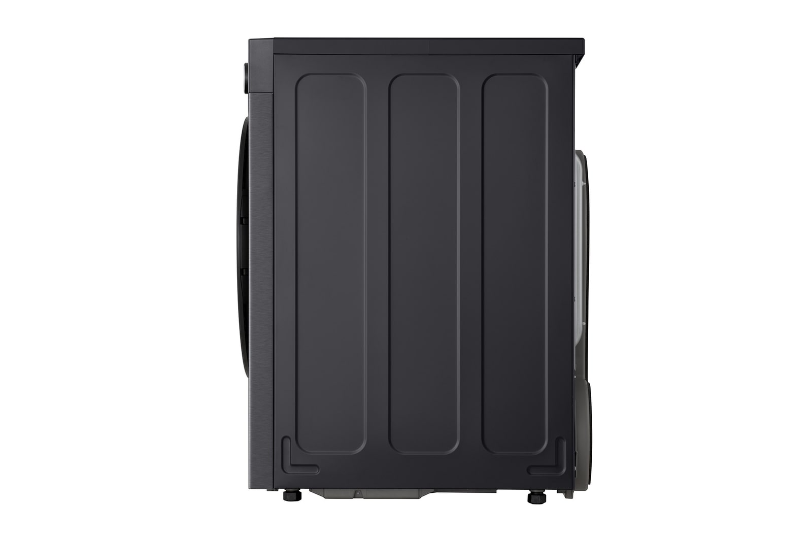 LG Trockner Schwarz (EEK B, 9 kg) mit AI Dry, Dual Inverter Wärmepumpentechnologie & selbstreinigendem Kondensator I RT90X7B, RT90X7B