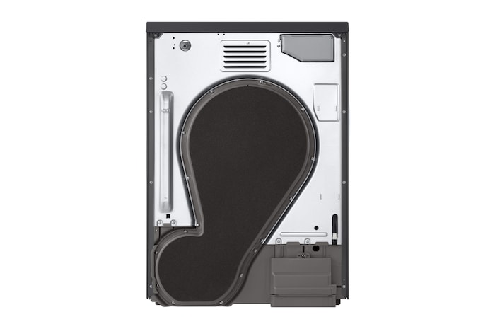 LG Trockner Schwarz (EEK B, 9 kg) mit AI Dry, Dual Inverter Wärmepumpentechnologie & selbstreinigendem Kondensator I RT90X7B, RT90X7B