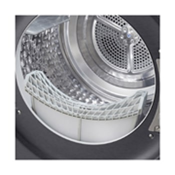 LG Trockner Schwarz (EEK B, 9 kg) mit AI Dry, Dual Inverter Wärmepumpentechnologie & selbstreinigendem Kondensator I RT90X7B, RT90X7B
