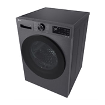 LG Trockner Schwarz (EEK B, 9 kg) mit AI Dry, Dual Inverter Wärmepumpentechnologie & selbstreinigendem Kondensator I RT90X7B, RT90X7B