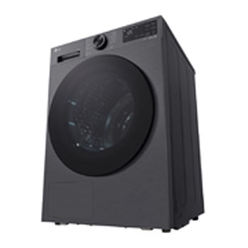 LG Trockner Schwarz (EEK B, 9 kg) mit AI Dry, Dual Inverter Wärmepumpentechnologie & selbstreinigendem Kondensator I RT90X7B, RT90X7B