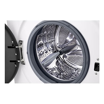 LG Waschmaschine Essence White (A, 9 kg, 1.350 U./Min.) Unterbaufähig mit Steam & Inverter Direct Drive® | LG F4WB309Y, F4WB309Y