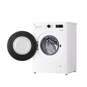 LG Waschmaschine Essence White (A, 9 kg, 1.350 U./Min.) Unterbaufähig mit Steam & Inverter Direct Drive® | LG F4WB309Y, F4WB309Y