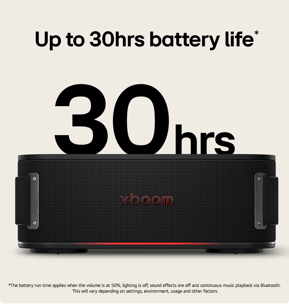 LG xboom Bounce by will.i.am | Portable Bluetooth Speaker, BOUNCE