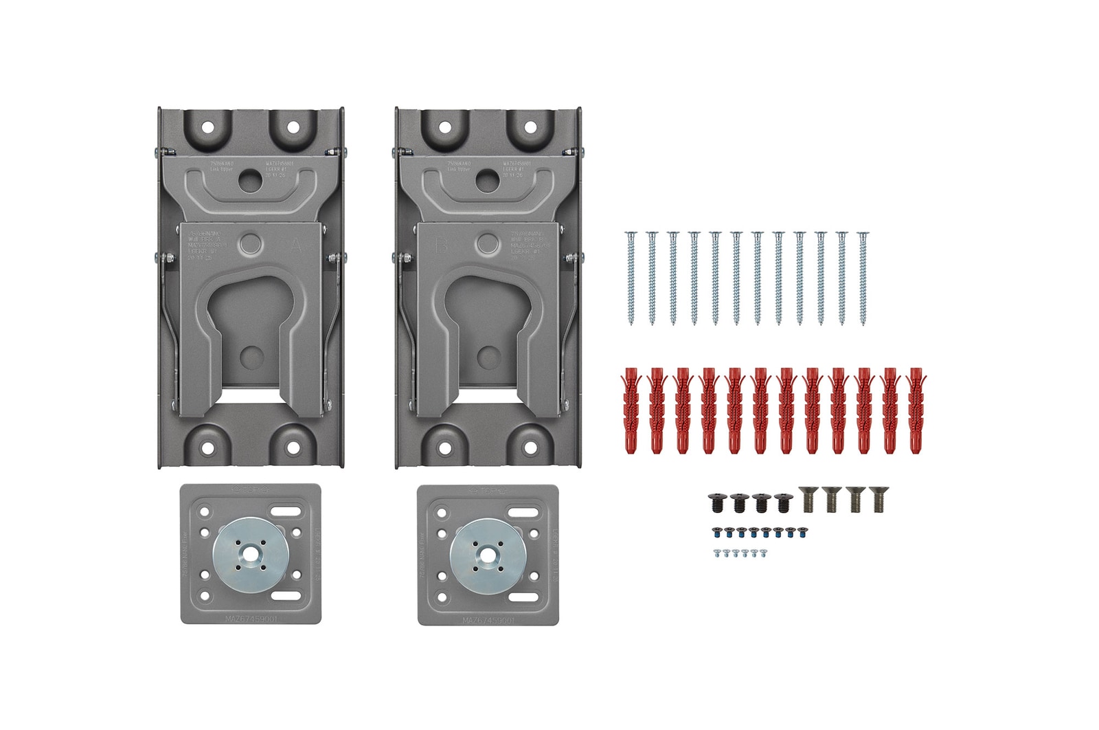 LG Ultra Large Screen TV Slim Wall Mount Bracket (WB22E97GB), WB22E97GB