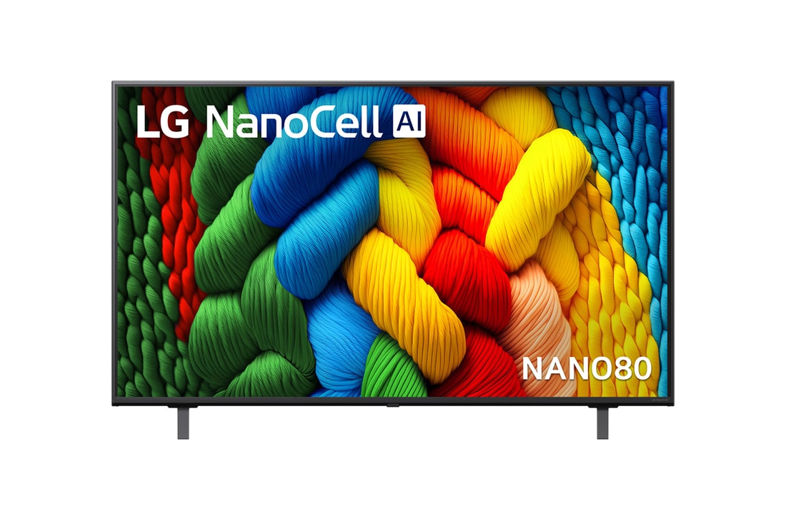 LG 50 inch LG NanoCell AI NANO80 4K Smart TV 2025, 50NANO80ASA