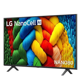 LG 50 inch LG NanoCell AI NANO80 4K Smart TV 2025, 50NANO80ASA