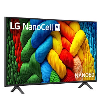 LG 50 inch LG NanoCell AI NANO80 4K Smart TV 2025, 50NANO80ASA