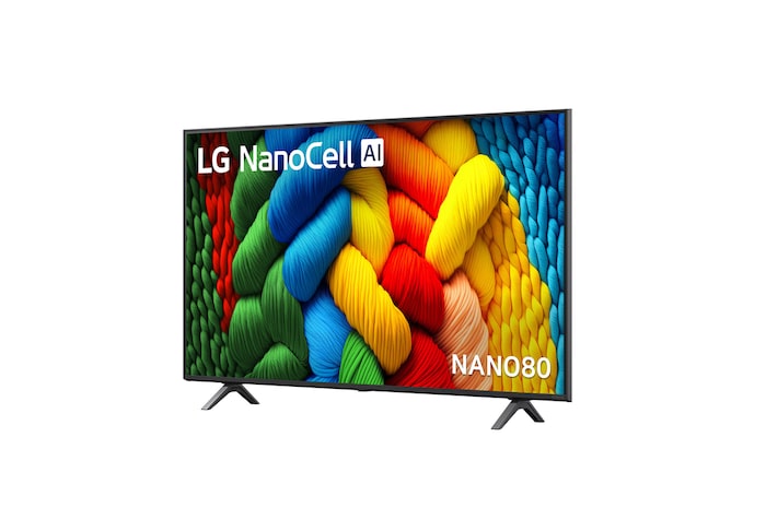 LG 55 inch LG NanoCell AI NANO80 4K Smart TV 2025, 55NANO80ASA