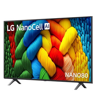LG 55 inch LG NanoCell AI NANO80 4K Smart TV 2025, 55NANO80ASA