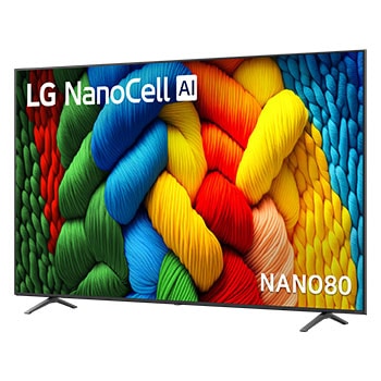 LG 86 inch LG NanoCell AI NANO80 4K Smart TV 2025, 86NANO80ASA