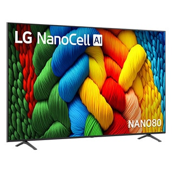 LG 86 inch LG NanoCell AI NANO80 4K Smart TV 2025, 86NANO80ASA