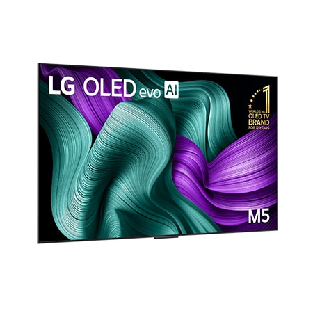 LG 77 Inch LG OLED evo AI M5 4K Smart TV, OLED77M5PSA